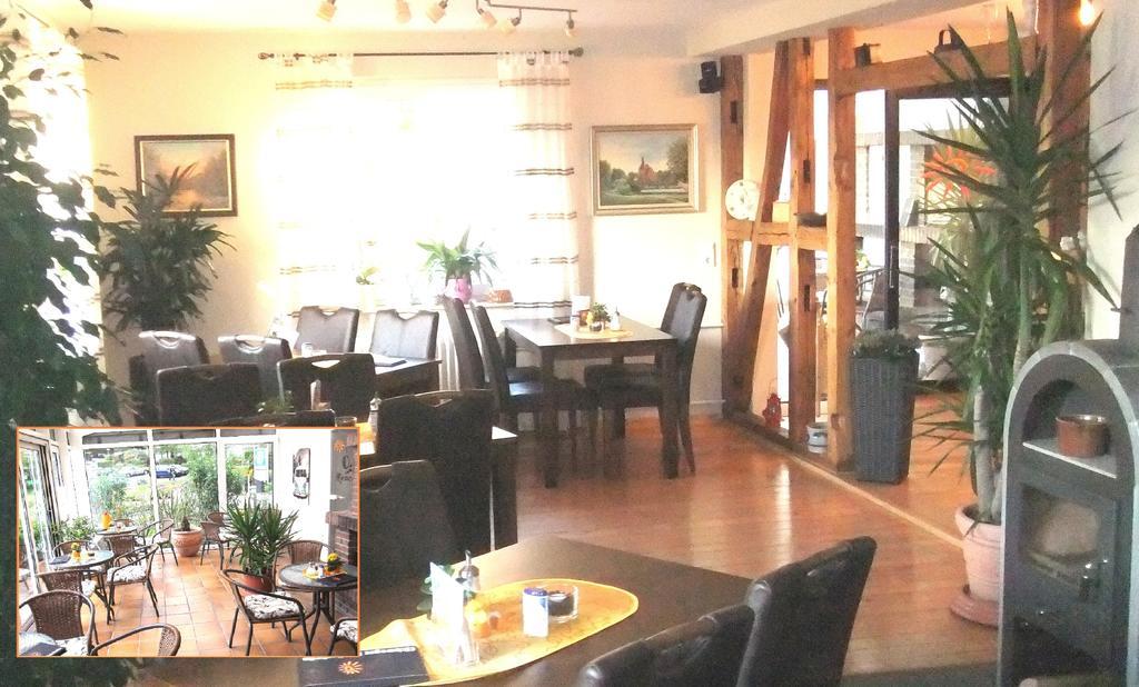 Pension & Cafe Meine Sonne Sole Mio Бад Зуден-Алендорф Екстериор снимка